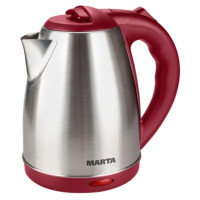 MARTA MT-1083 Чайник синий сапфирсиний сапфир Мощность-1800W Объем-2л корпус-304 нерж.сталь, автоотключение при закипании/отсутствии воды, световой индикатор работы