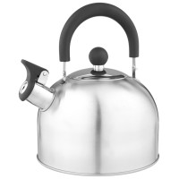 Чайник из нерж. стали MAL-039-B, 2,5 литра, синий, со свистком