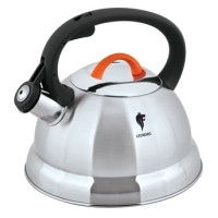 Чайник из нерж.стали со свистком Freundlich-3001QS, объем - 2,3 л, капс. дно, аналог 002196