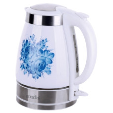 Чайник SMILE WK5127 керамический, голубой цветок