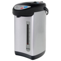 Термопот Mystery MTP-2452 черный/серебристый