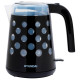 Чайник электрический Hyundai HYK-G2012 черный/прозрачный