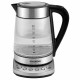 Чайник электрический Hyundai HYK-G3026 серебристый/черный