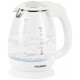 Чайник электрический Hyundai HYK-G3805 белый/прозрачный