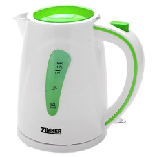 Чайник ZIMBER ZM-10839 бело-зеленый