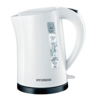 Чайник электрический Hyundai HYK-P1409 белый/черный