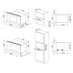 Встраиваемая микроволновая печь SMEG MP122N1