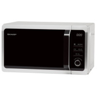Микроволновая печь Sharp R-2852RSL серебристый/черный