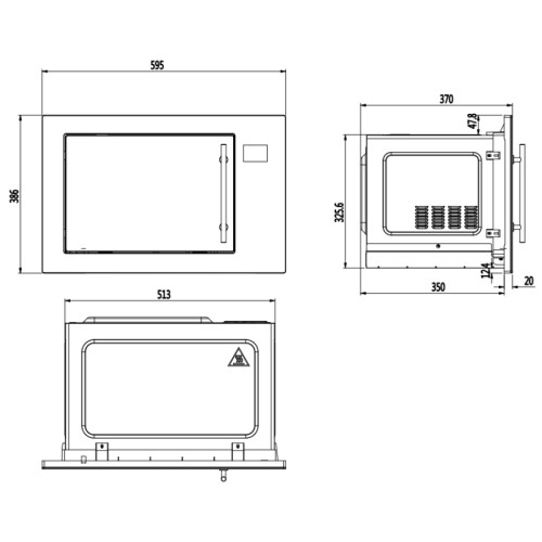 Микроволновая печь MEFERI MMO6025GR Ultra