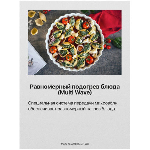 Микроволновая печь HANSA AMMB25E1WH