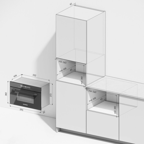 Микроволновая печь Kuppersberg HMW 633 B
