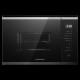 Встраиваемая микроволновая печь Kuppersberg HMW 651 BX черный/нержавеющая сталь