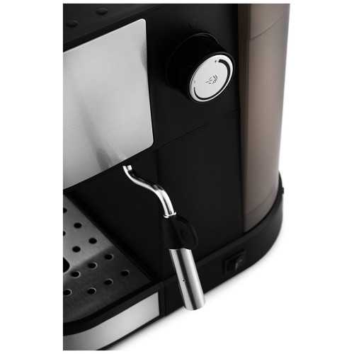 Кофеварка рожковая Kitfort KT-753 черный/нержавеющая сталь