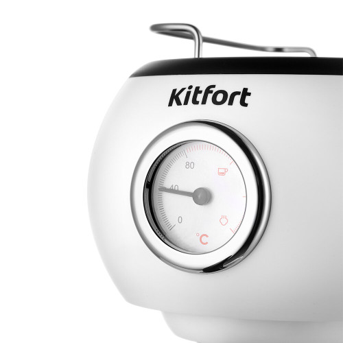 Кофеварка рожковая Kitfort КТ-7219 белый