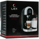 Кофеварка LEX LXCM 3503-1 черный 