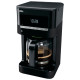 Кофеварка Braun KF 7020 Pur Aroma, капельная, 1000вт, 1.5л, для молотого кофе, регул.крепости кофе, таймер, противокапля, дисплей, черный
