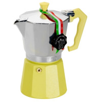 Кофеварка G.A.T 103006 light blue LADY ORO COLOR