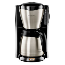 Кофеварка капельная Philips HD7546/20 серебристый/черный
