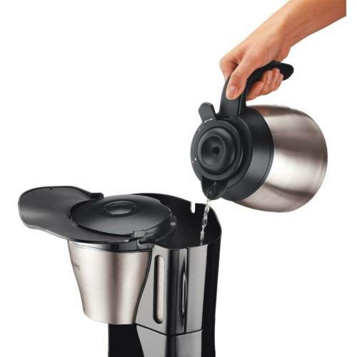 Кофеварка капельная Philips HD7546/20 серебристый/черный