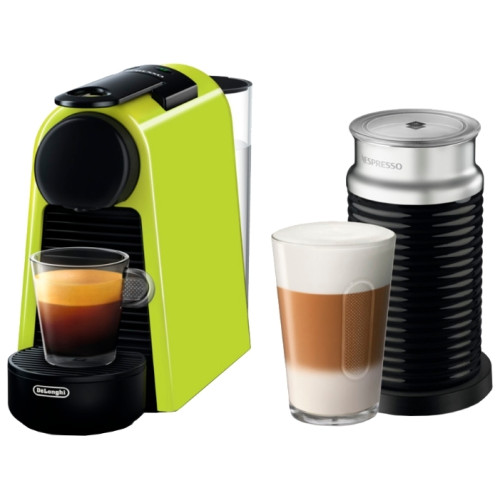 Кофемашина Delonghi Nespresso EN85.LAE 1200Вт лайм/черный