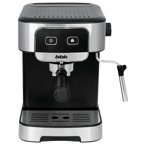 Кофеварка рожковая BBK BCM1500 черный/нержавеющая сталь