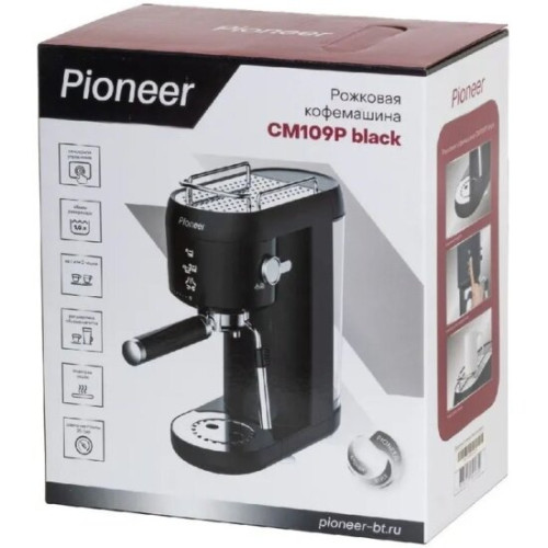 Кофеварка рожковая Pioneer CM109P black