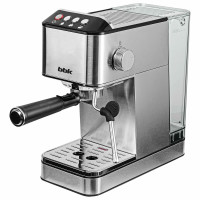 Кофеварка рожковая BBK BCM1501 нержавеющая сталь/черный