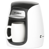 Кофеварка Hyundai HYD-0102 белый