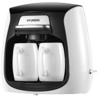 Кофеварка Hyundai HYD-0204 белый