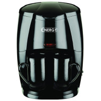 Кофеварка ENERGY EN-601 кремовая, 450 Вт, 2 чашки
