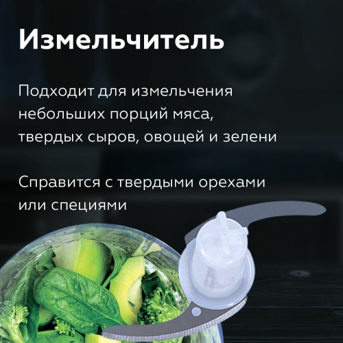 Блендер BQ HB421PS Steel-Black