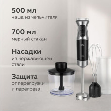 Блендер BQ HB533PS Black-Steel