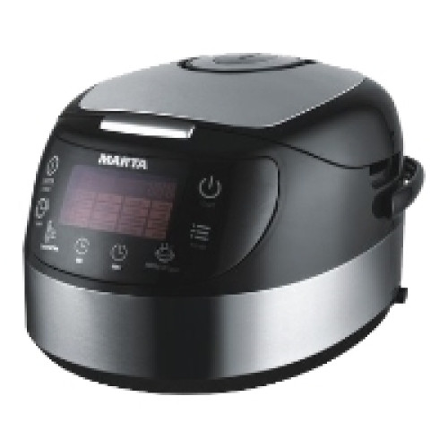 Мультиварка MARTA MT-1986 черный/сталь