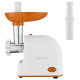 Мясорубка Kitfort КТ-2113-1 белый/оранжевый