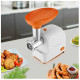 Мясорубка Kitfort КТ-2113-1 белый/оранжевый