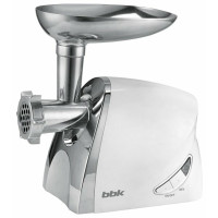 Мясорубка BBK MG2006 белый/металлик