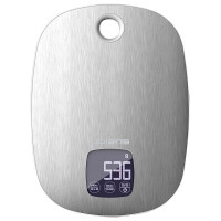 Весы кухонные Polaris PKS 0539DMT сталь/ белый