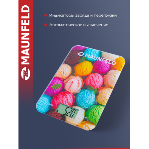 Кухонные весы MAUNFELD MKS-123G01