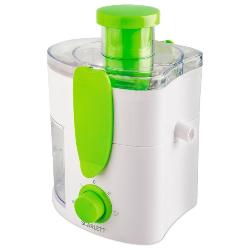 Соковыжималка Scarlett SC-JE50P01 белый с зеленым