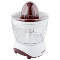 Соковыжималка цитрусовая Scarlett SC-JE50C06 белый/красный