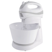 Миксер Galaxy GL2215, белый/бордовый 