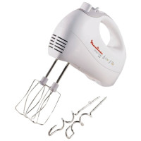 Миксер ручной MOULINEX HM 41013E белый