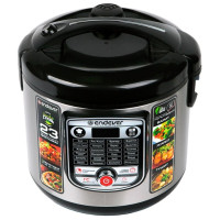 Пароварка Endever Vita-160, белый/серый, мощность 800 Вт, объем 4 л, два уровня готовки, индикатор питания, таймер с отключением до 60 минут