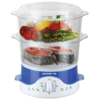 Пароварка Polaris PFS0213 белый 650W