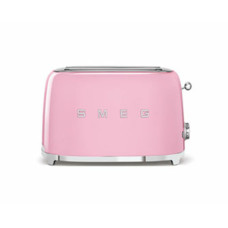 Тостер на 4 ломтика SMEG TSF02PKEU розовый