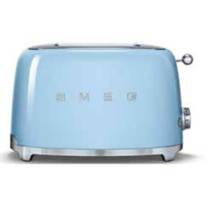 Тостер на 2 ломтика SMEG TSF01PBEU голубой