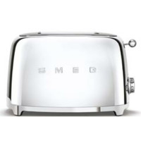 Тостер на 2 ломтика SMEG TSF01SSEU хром