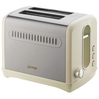 Тостер Gorenje T1100CLI бежевый/серебристый