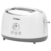Тостер Hyundai HYT-8003 белый/серый