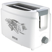 Тостер Mystery MET-2101 белый 800W